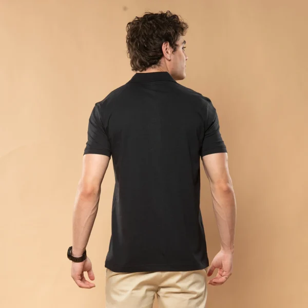 ADONiS Men’s Polo T-Shirt with Pocket | Soft Cotton Sinker Polo T-Shirt for Men | Stretchable Half Sleeve Collar T-Shirt | Casual, Office & Semi-Formal Wear