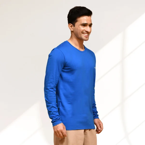 ADONiS Men’s Cotton Regular Fit Round Neck T-Shirt | Full Sleeve | Breathable Soft Fabric | Everyday Comfort Wear