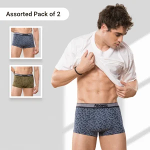 ADONiS Comfortable Men’s Underwear | Cotton Rich Stretch Fabric Men’s Innerwer | Assorted Colours & Attractive Prints | Comfortable Boxer Briefs for Men | Breathable Everyday Innerwear